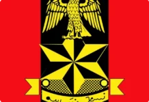 Rundunar sojoji ta yi watsi da sanarwar bogi ta daukar ma’aikatan Short Service Emblem of the Nigerian Army.svg 750x430