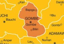Gwamna Yahaya ya bada umarnin yin bincike bayan da ginin Majalisa ya yi sanadiyyar mutuwar mutum 1 da jikkata 7 Gombe State Map new 750x430