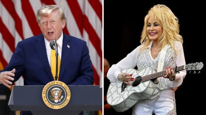 Donald-Trump-and-Dolly-Parton Donald Trump and Dolly Parton