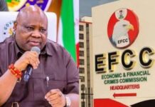Zaben Osun: EFCC ta kulle asusun Gwamnatin Jihar Osun EFCC Osun