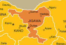 Al’ummar Jigawa sun kaddamar da shirin taimakon gaggawa na kiwon lafiya Jigawa State Map 1 750x430 (3)