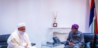 Tinubu ya taya Sarkin Musulmi murnar cika shekaru 70 a duniya Sultan of Sokoto visits Tinubu in Abuja 750x430