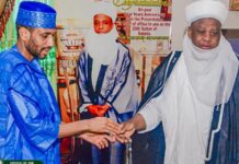 Tawagar Gwamnatin Kano ta kai ziyarar ta’aziyyar mutuwar Sardaunan Sokoto ga Sarkin Musulmi facebook 1786006917043 7491055956183751178 750x430
