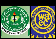 JAMB da WAEC sun soke caje-cajen tantance sakamakon O’Level da yawa, sun kayyadance kudi guda 4,000 kawai JAMB WAEC 554x430